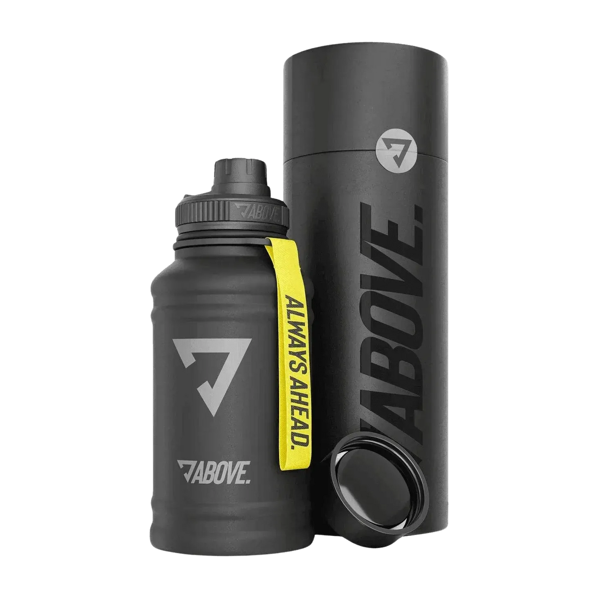 ABOVE. Edelstahl Trinkflasche | 1300ml Schwarz