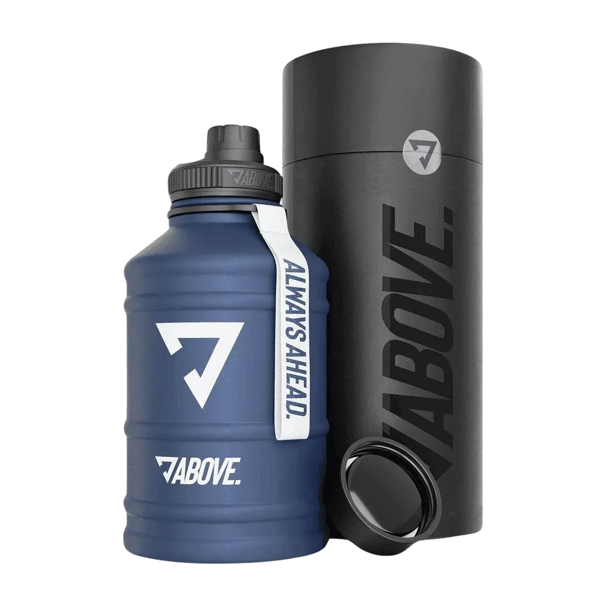 ABOVE. Edelstahl Trinkflasche | 2200ml Blau