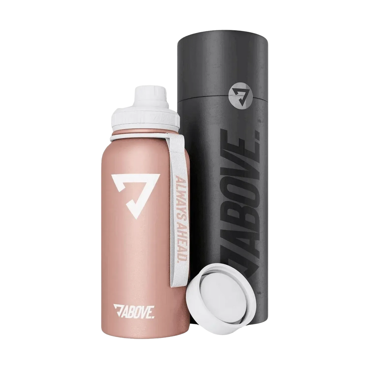 ABOVE. Edelstahl Trinkflasche | 950ml (Thermo) Rosé