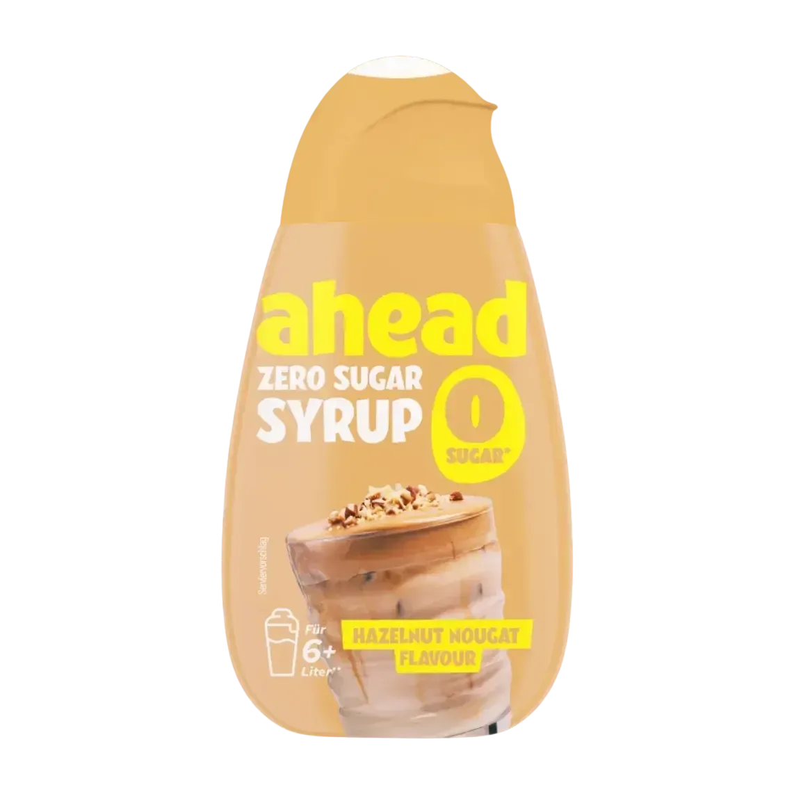 Ahead Barista Zero Sugar Sirup | 65ml Hazelnut Nougat Flavour