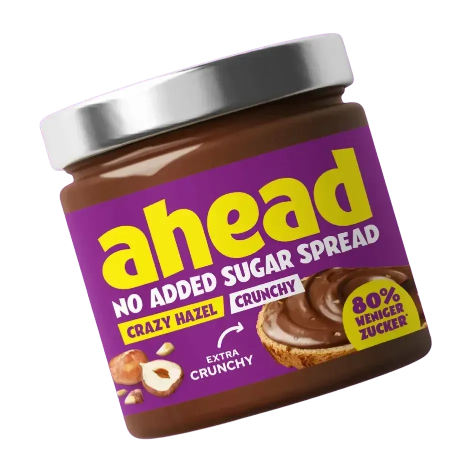 Ahead Crazy Nuss Creme | 200g 200g Crazy Hazel Crunchy