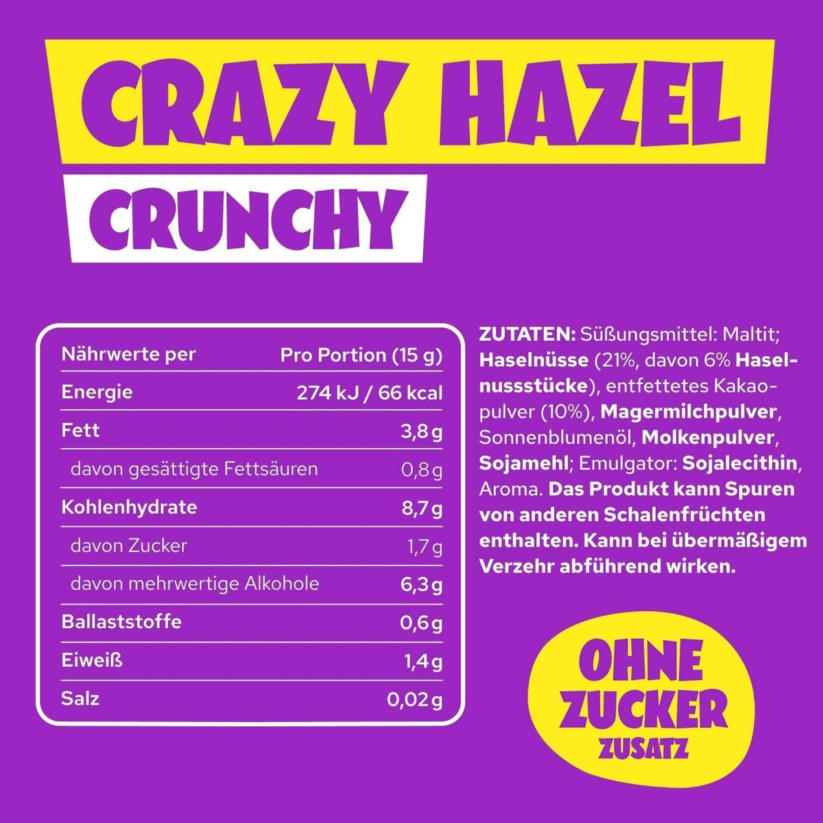 Ahead Crazy Nuss Creme | 200g