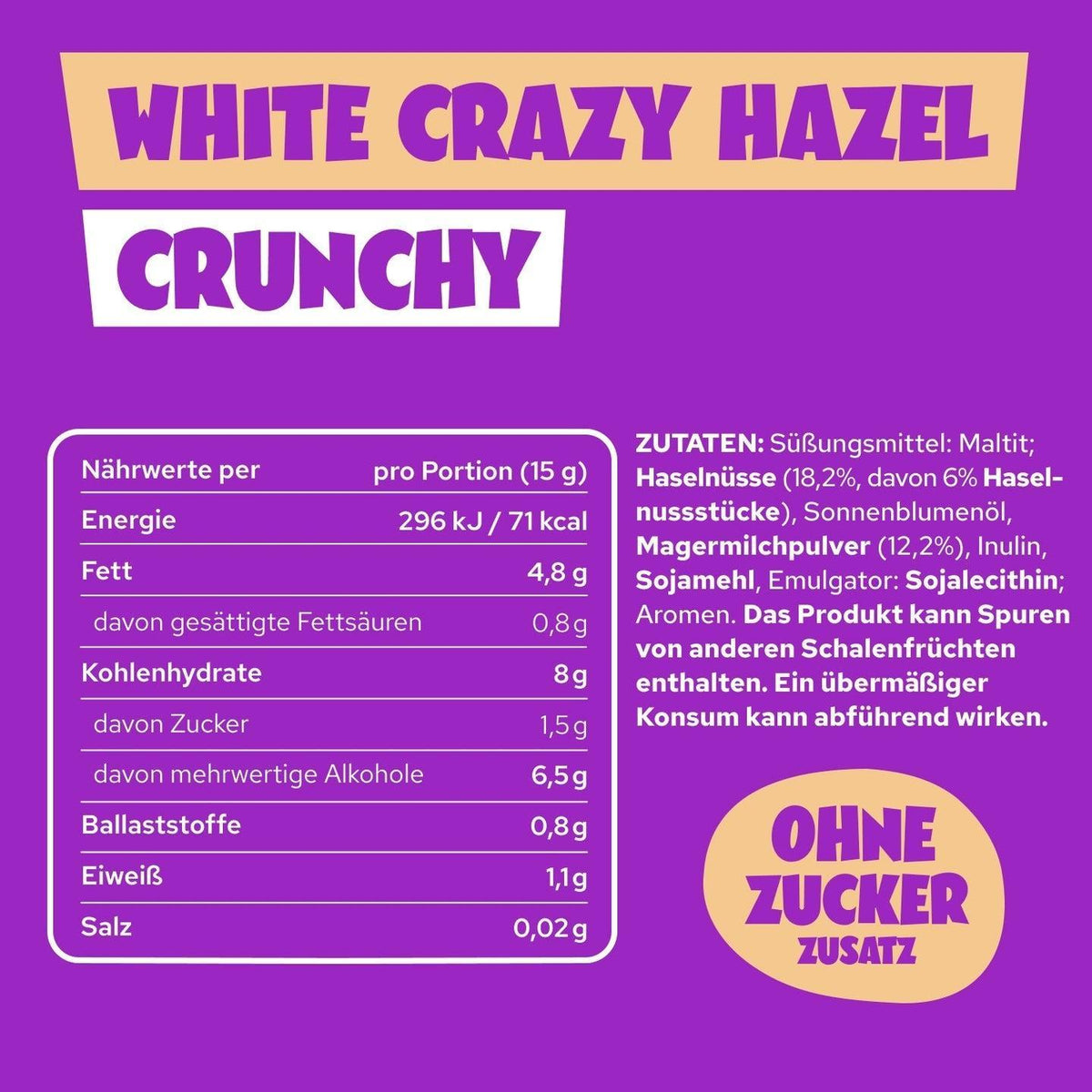 Ahead Crazy Nuss Creme | 200g