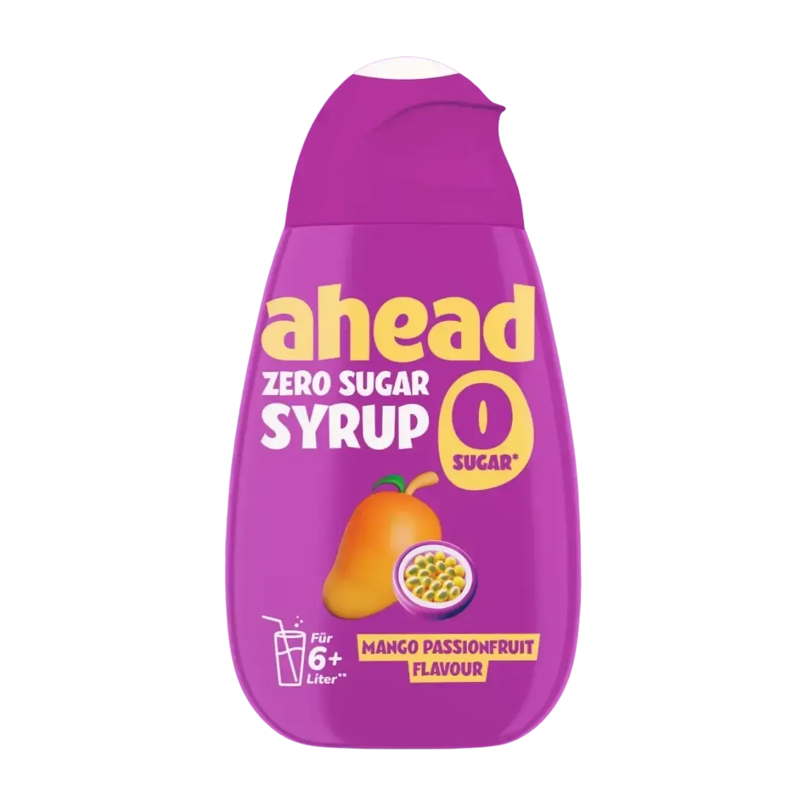 Ahead Zero Sugar Sirup | 65ml Mango Passionfruit
