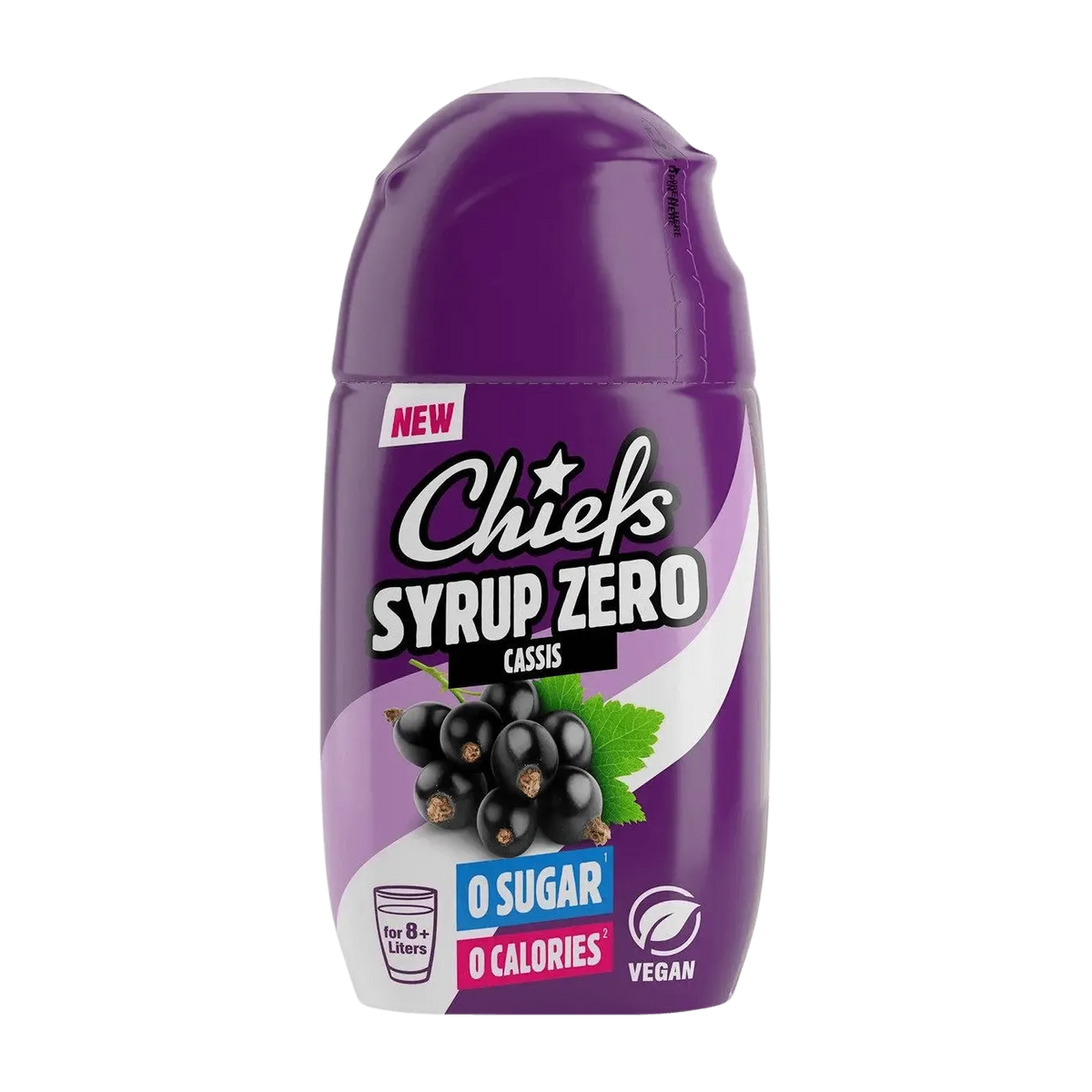 Chiefs Sirop Zéro | 65 ml Cassis