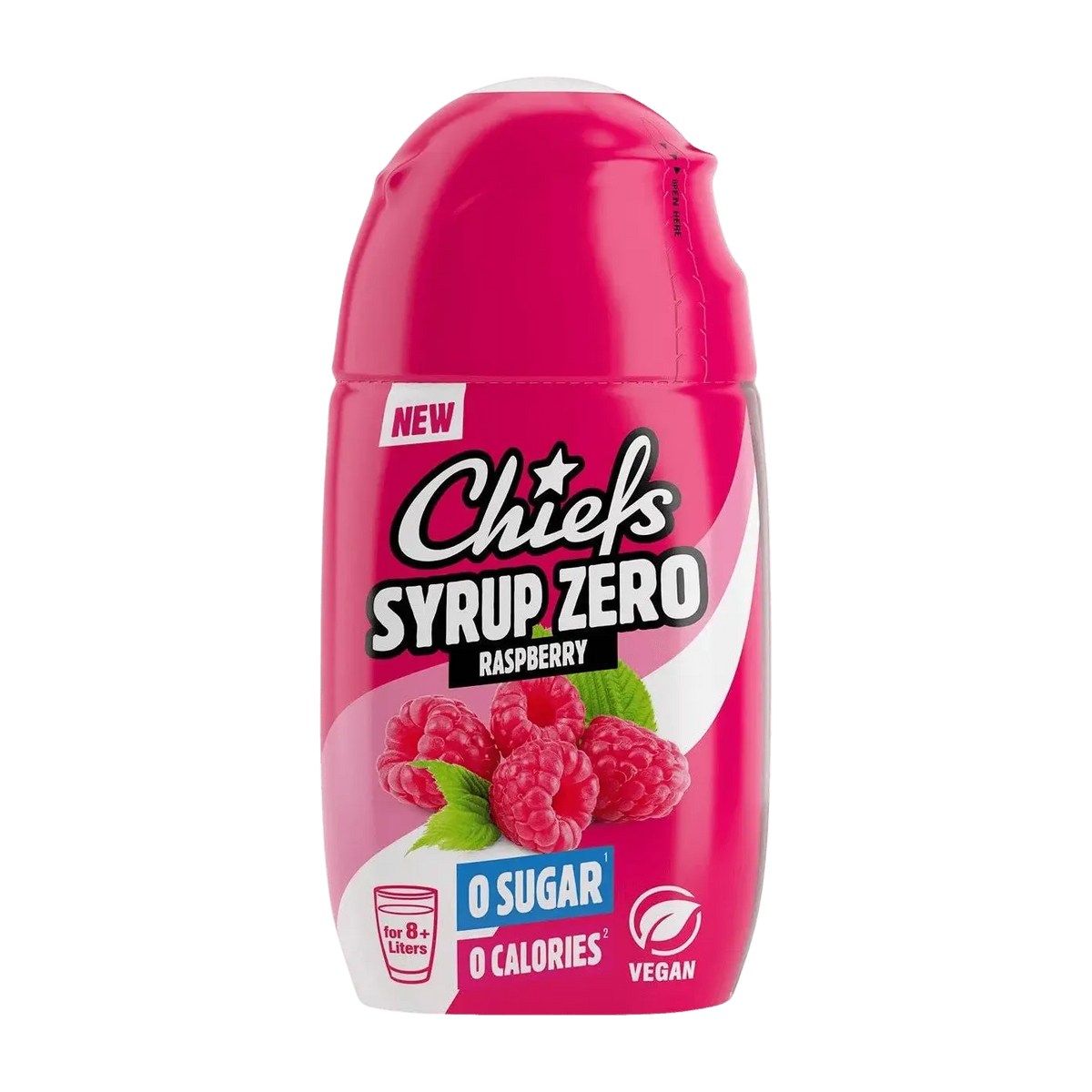 Chiefs Sirop Zéro | 65 ml Raspberry
