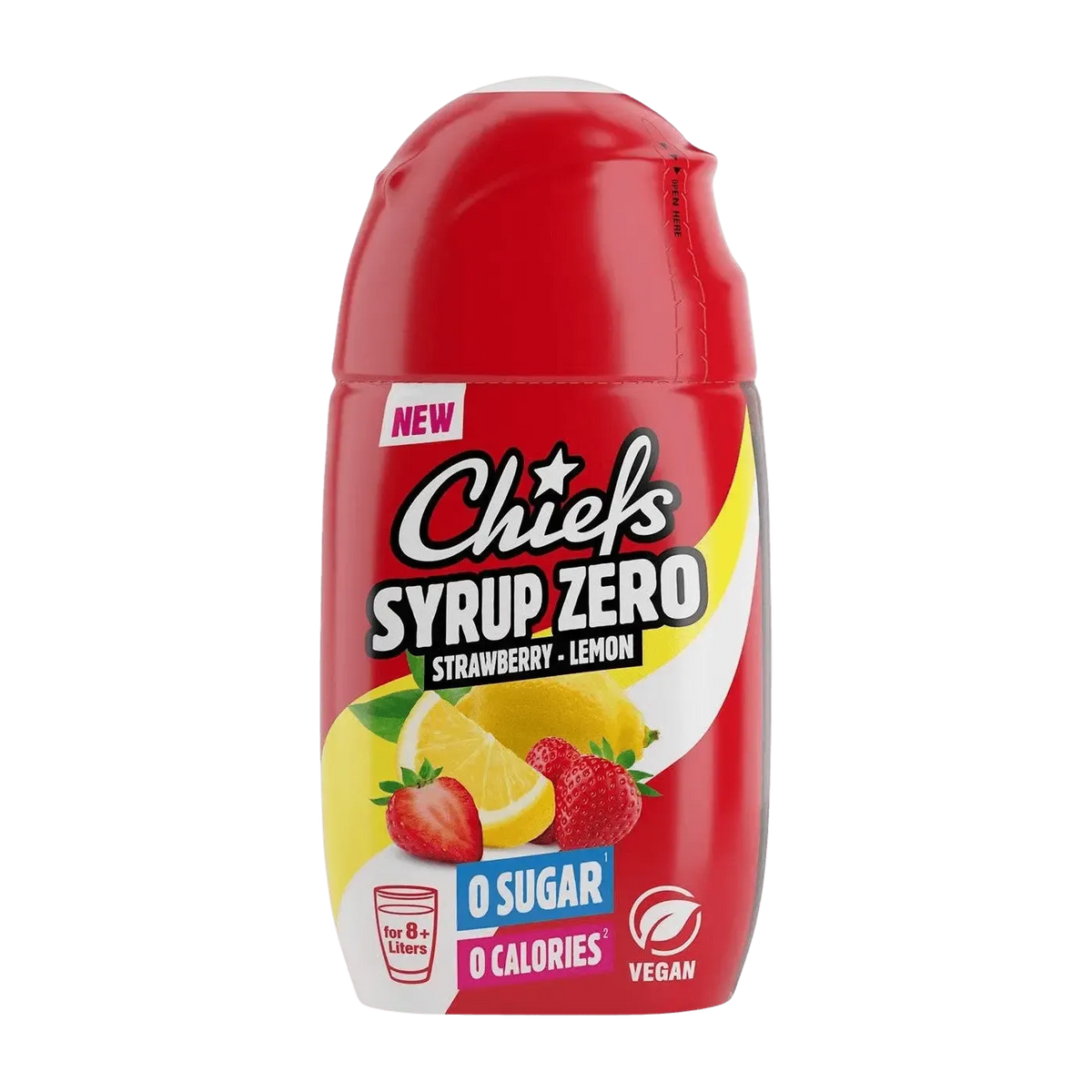 Chiefs Sirop Zéro | 65 ml Strawberry Lemon