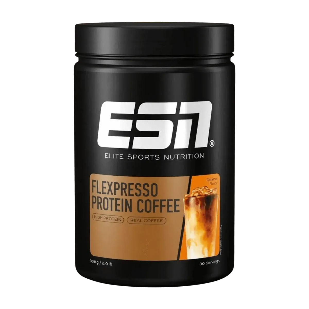 ESN FLEXPRESSO Protein Coffee | 908g Caramel Flavor