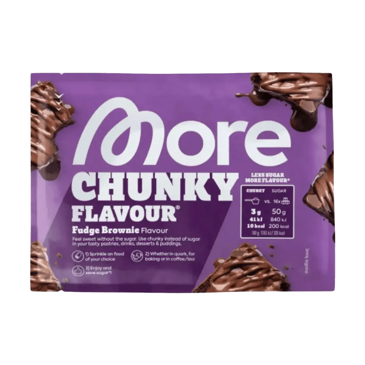 More Nutrition Chunky Flavour SAMPLE | 30g Fudge Brownie
