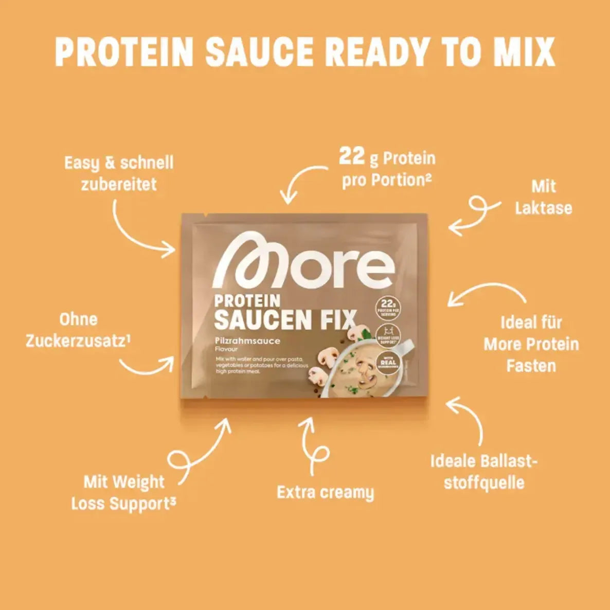 More Nutrition Protein saucen Fix | 40g