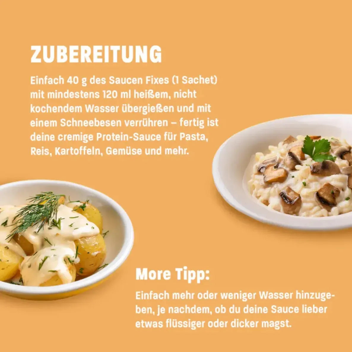 More Nutrition Protein saucen Fix | 40g