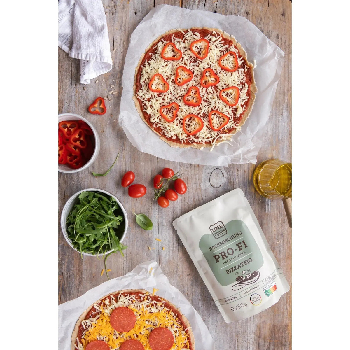 Unefoods Low-Carb Protein Pizza | 250g