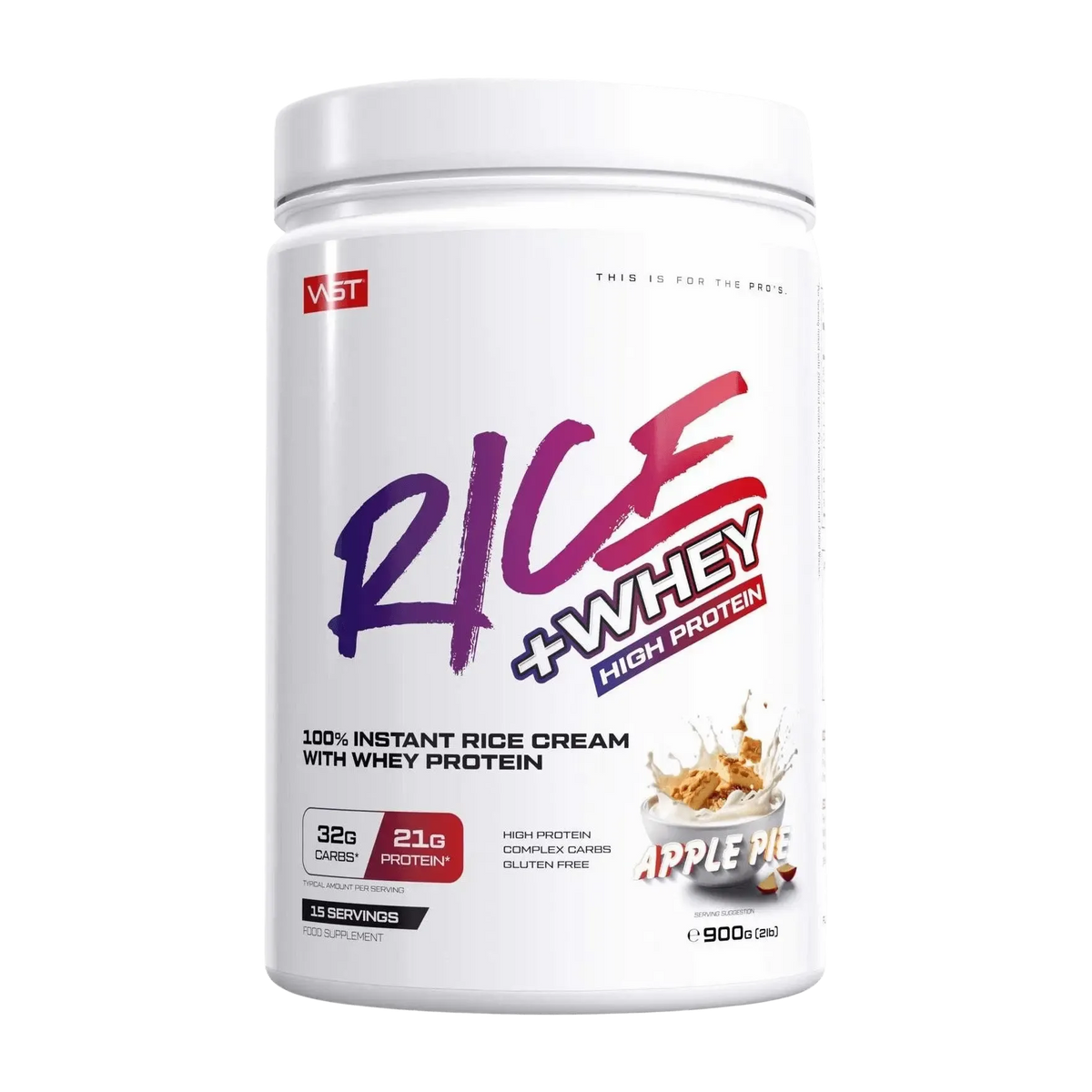 VAST Rice + Whey | 900g Apple Pie